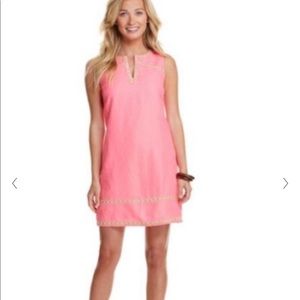 Vineyard Vines shimmery A-line dress with beading